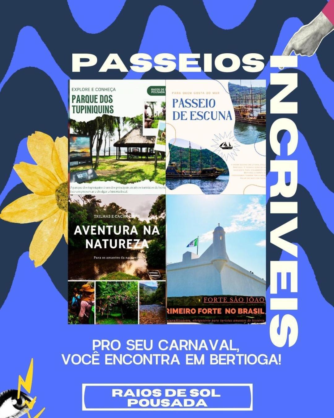 Pousada Raios De Sol Indaia Бертиога Экстерьер фото